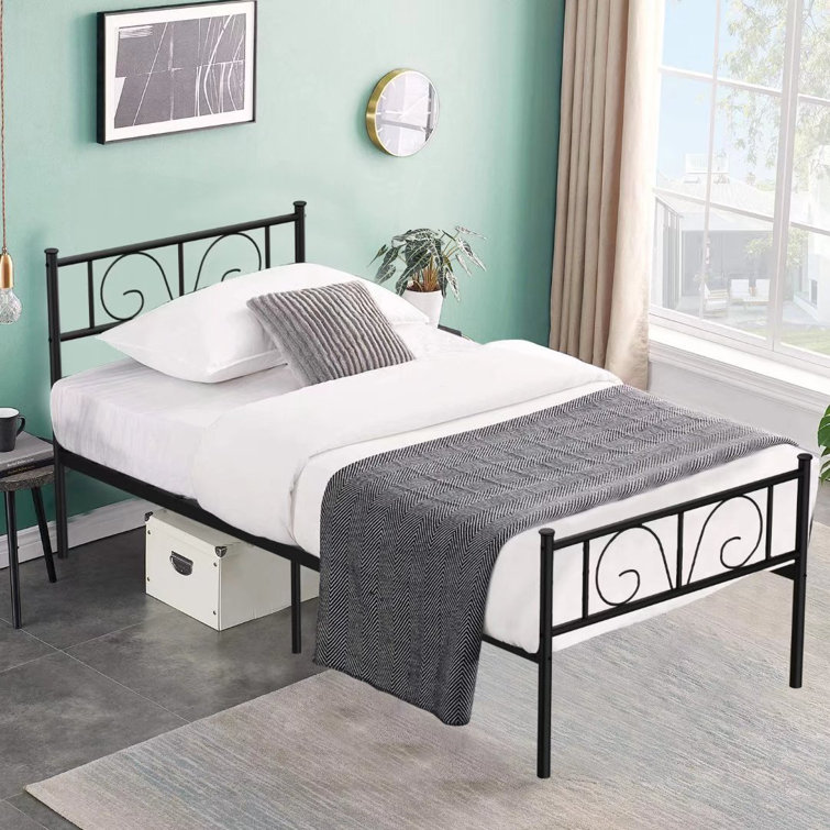 Marlow Home Co. Sheetz Single (3') Bed Frame Wayfair.co.uk